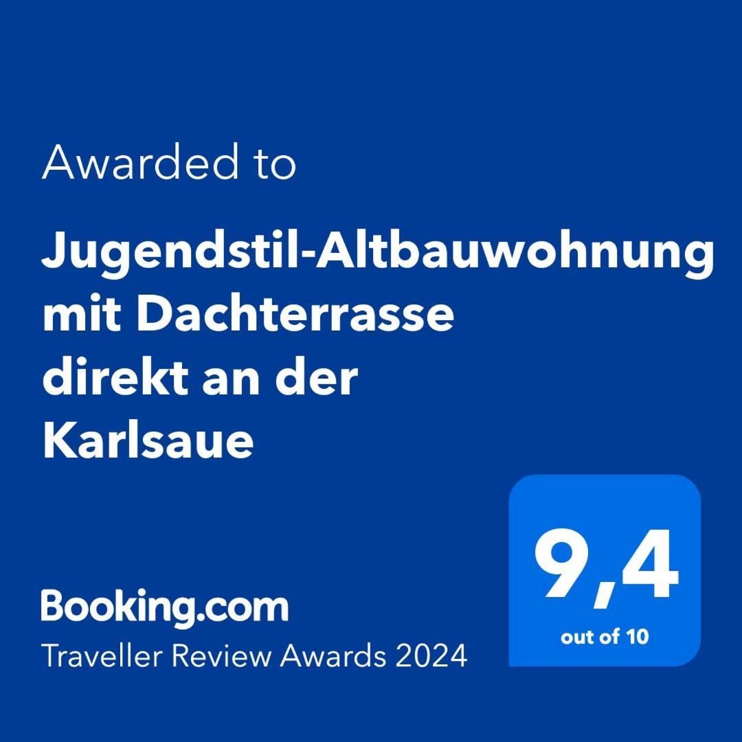 Jugendstil-Altbauwohnung Mit Dachterrasse Direkt An Der Karlsaue Kassel Ngoại thất bức ảnh